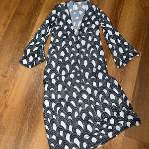 Trina Turk mesh maxi dress